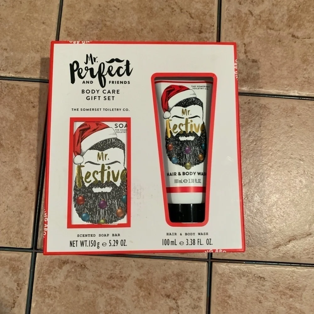 Mr. Perfect and Friends Body Care Gift Set NEW
